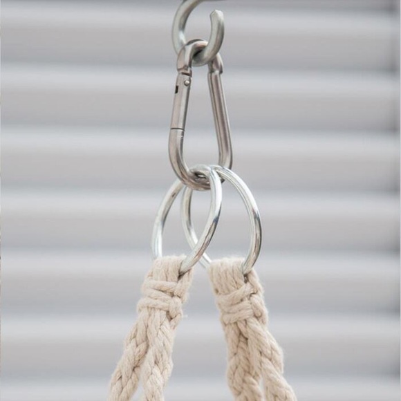 MACRAMÉ HAMMOCK SWING CHAIR - Picture 4 of 5